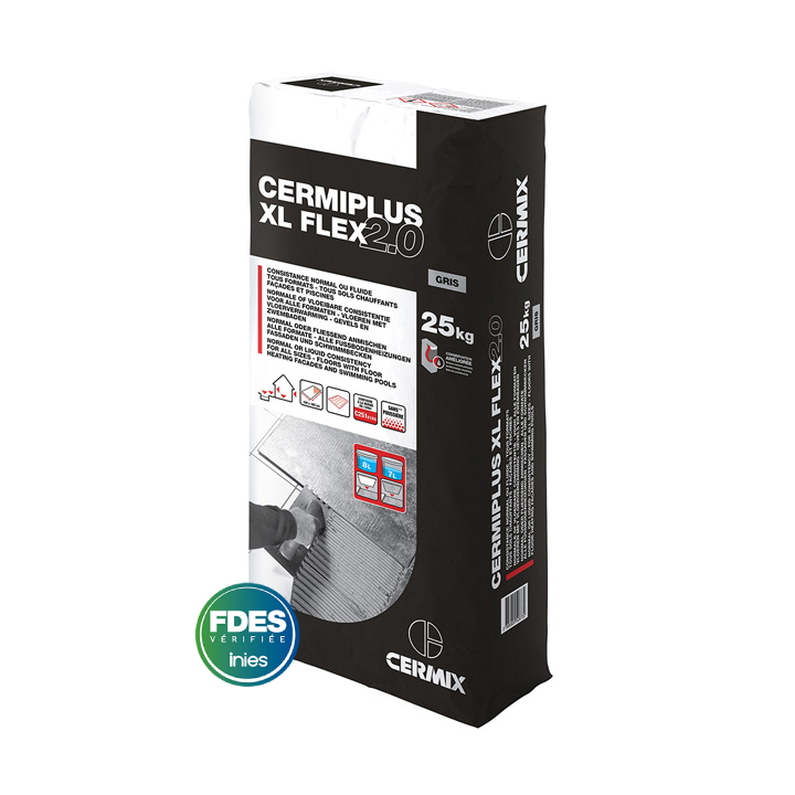 Colle carrelage Cermiplus XL Flex (gris)